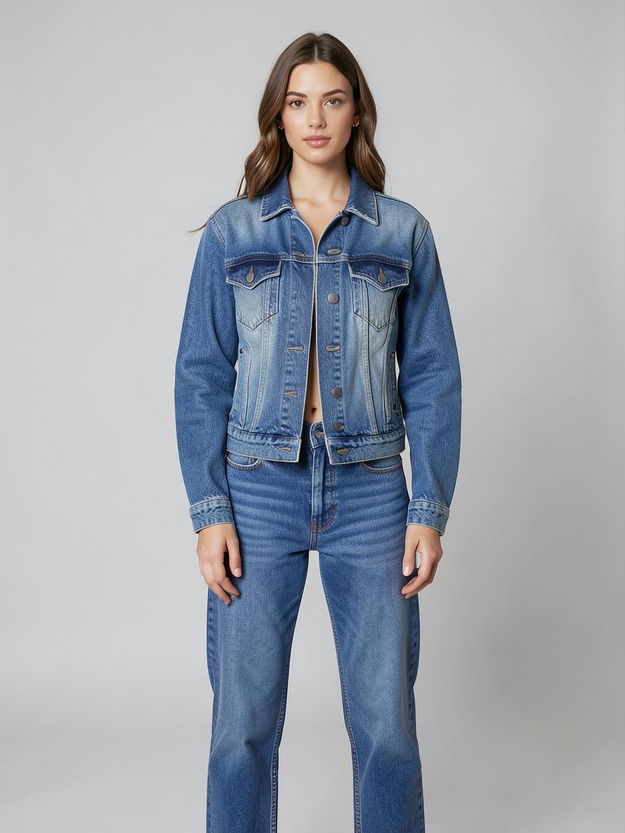 Washed Denim Jacket